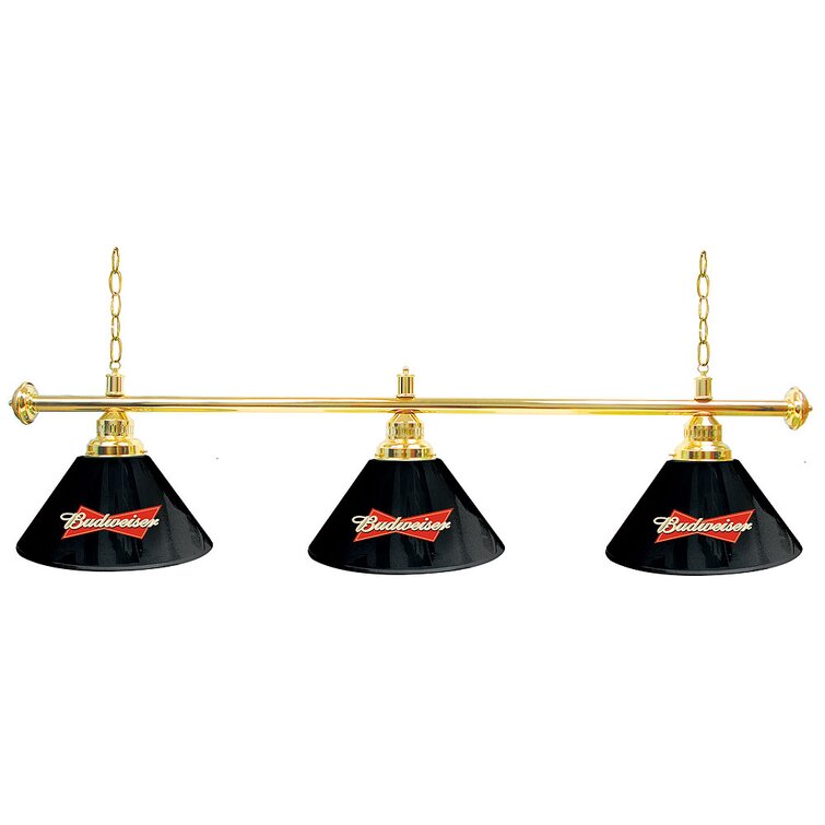 Bud light pool table hot sale lights